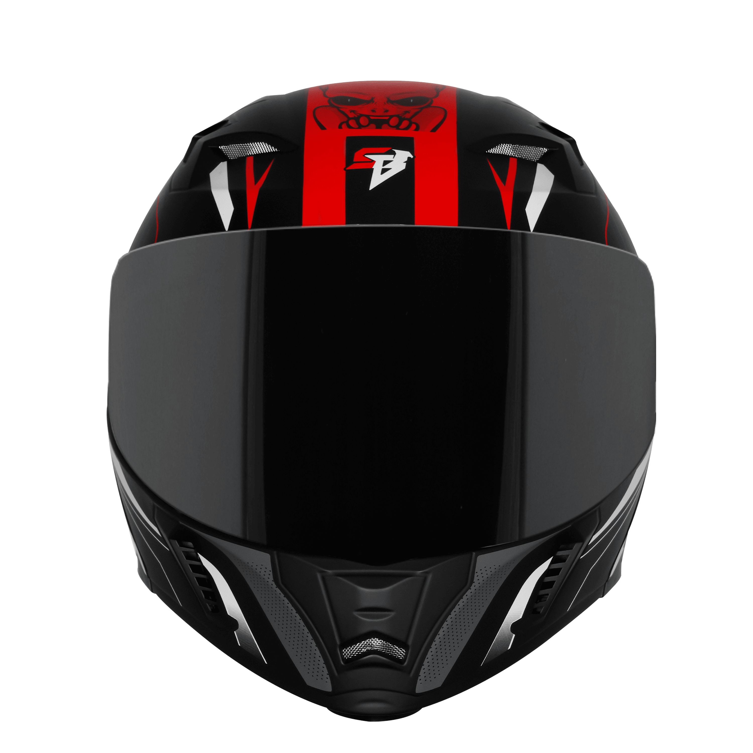 SBA-20/SB-106 STRANGE GLOSSY BLACK WITH RED